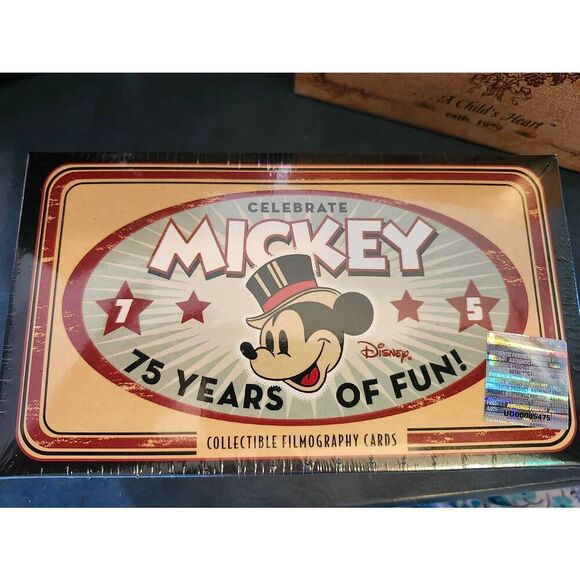 Disney Mickey 75 Years of Fun Collectible Filmography Cards". This is a collecti - Picture 1 of 4